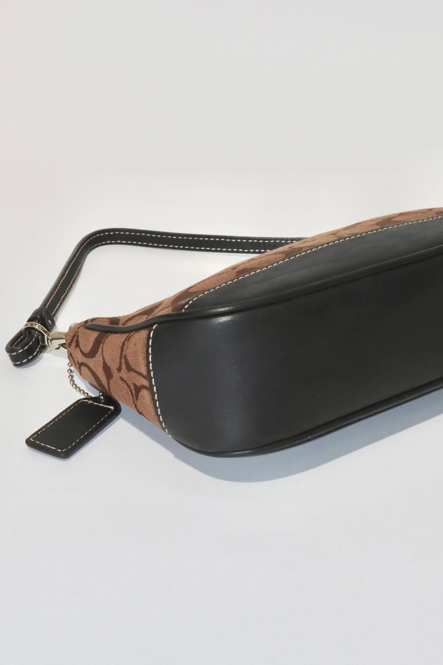 Coach Vintage 2001 Mini Pouch in Chocolate Brown - Girl Seazon