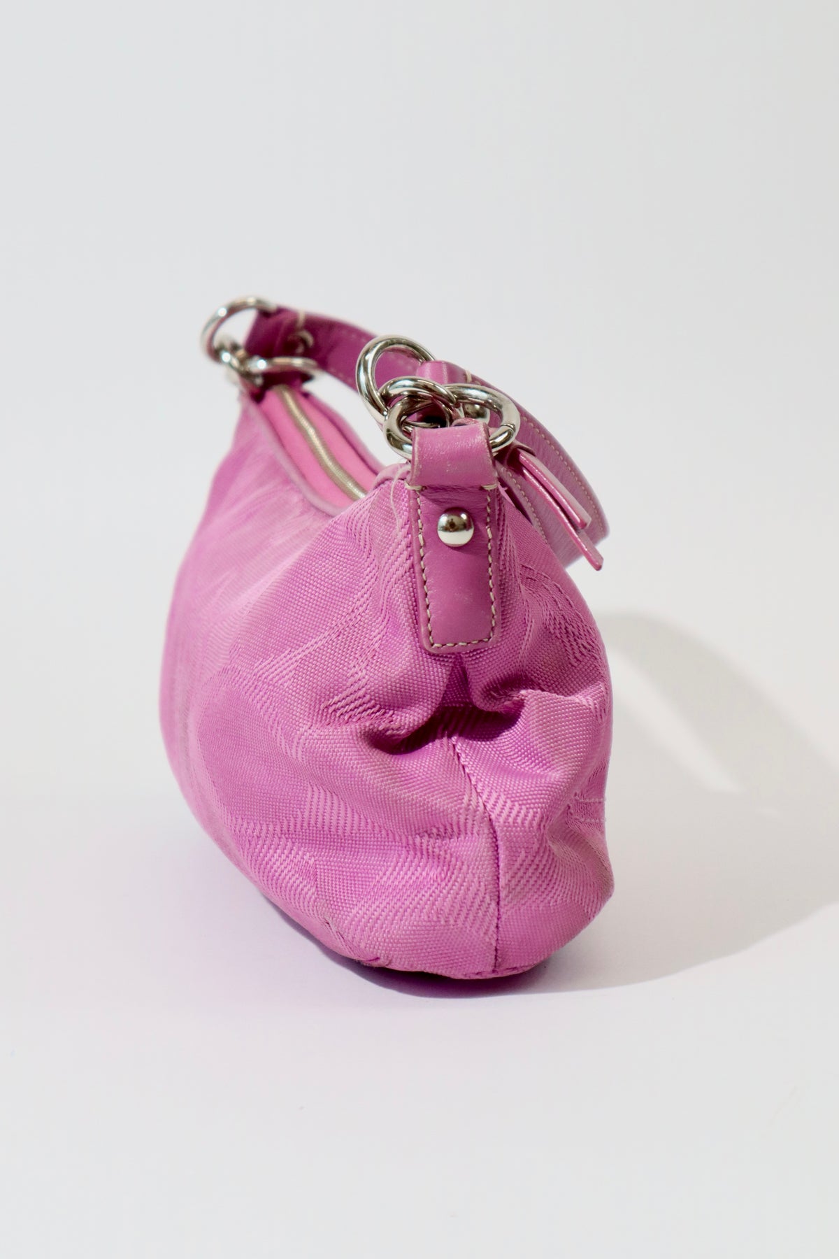 Coach 2 Way Bag in Pink Denim (style F15233)