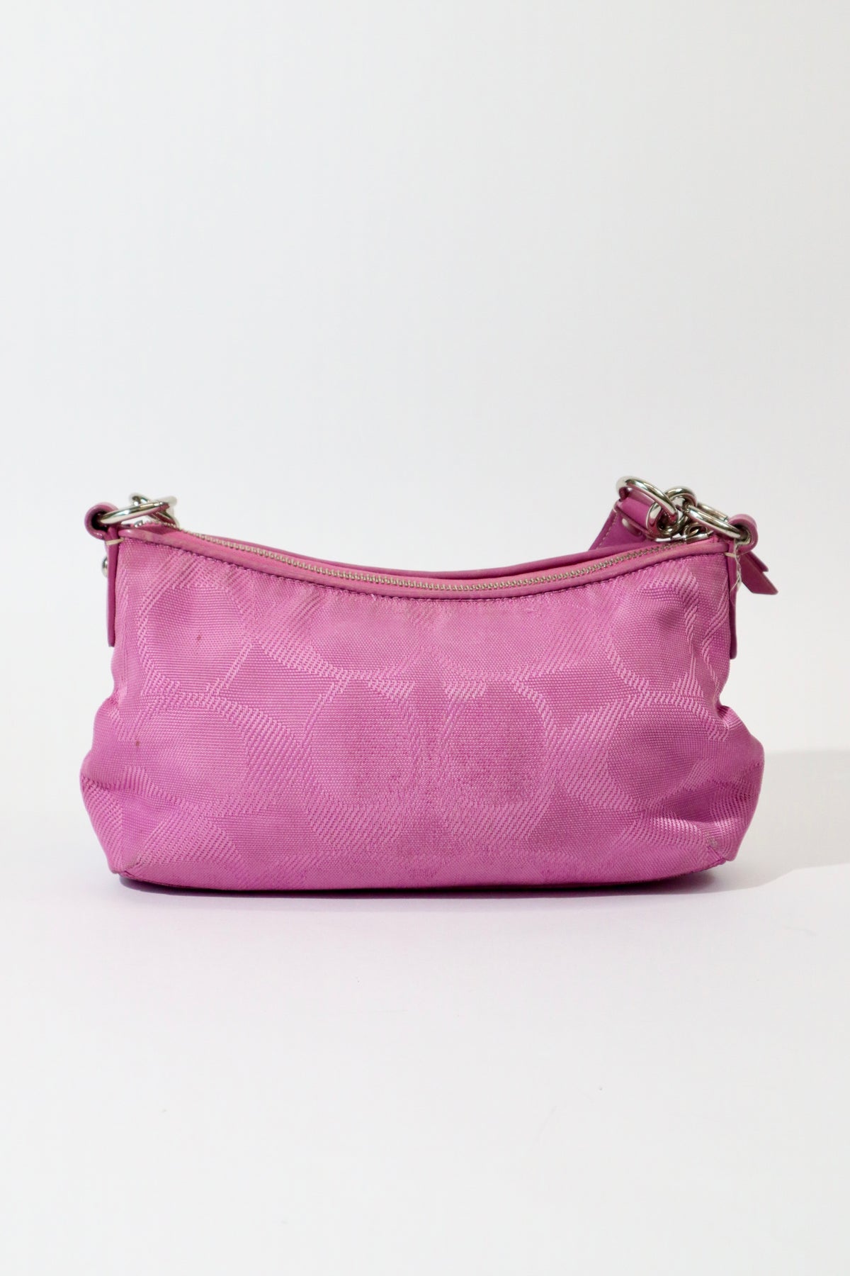 Coach 2 Way Bag in Pink Denim (style F15233)