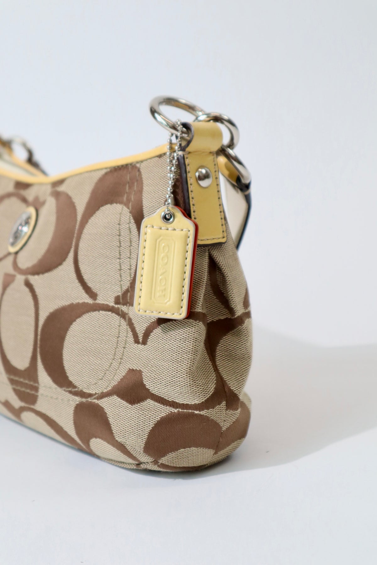 Coach 2-Wege-Tasche in Gelb (Stil F15231)