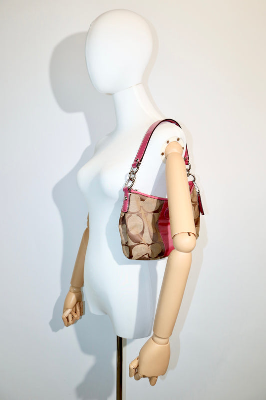 Coach 2 Way Bag in Pink (style F17439)