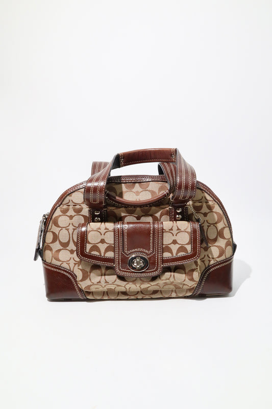Coach Vintage 2009 Hampton Satchel Shoulder Bag - Girl Seazon