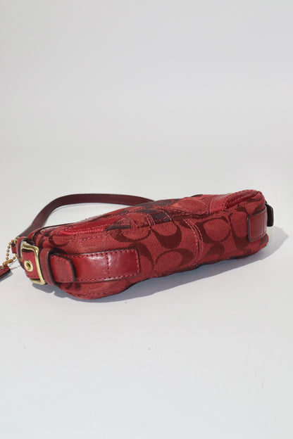Vintage Coach Demi Burgundy Patchwork Handbag - Girl Seazon