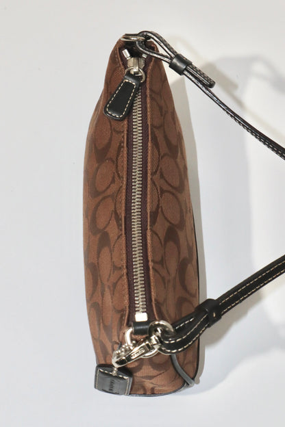 Coach Vintage 2001 Mini Pouch in Chocolate Brown - Girl Seazon