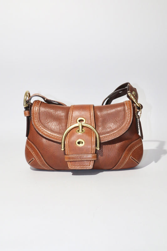 Coach Vintage 2006 Leather Soho Belt Shoulder Bag in Brown
