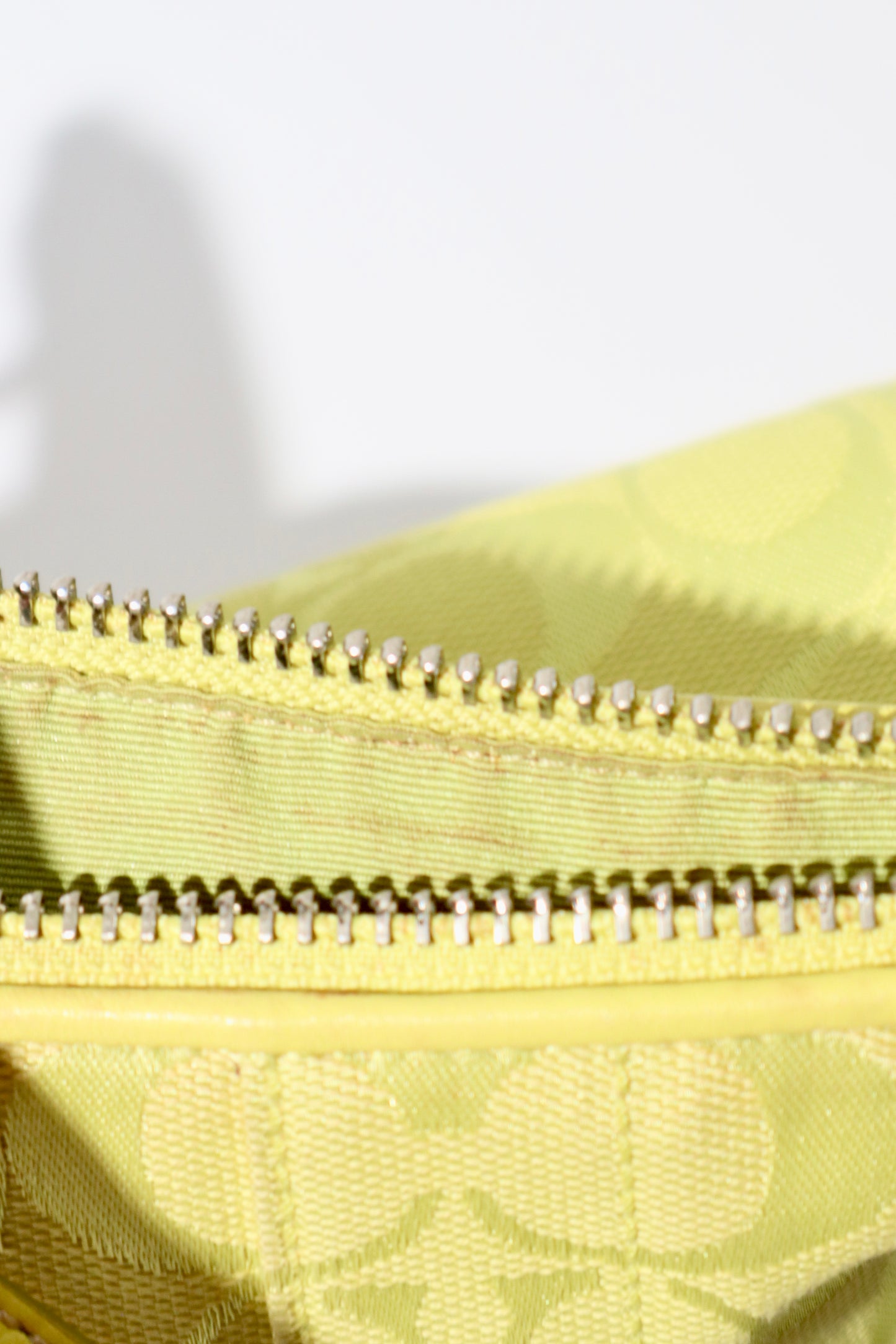 Coach Vintage Demi Baguette Shoulder Bag in Lime