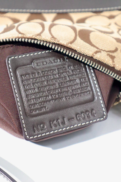 Coach 2001 Vintage Brown Nolita Pouch