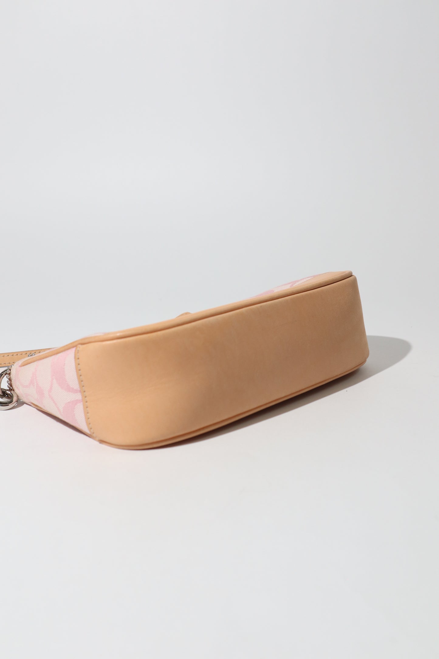 Coach Vintage 2002 Y2K Denim Mini Pouch in Pink 6094 (Rare Find)