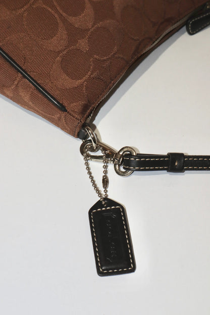 Coach Vintage 2001 Mini Pouch in Chocolate Brown - Girl Seazon