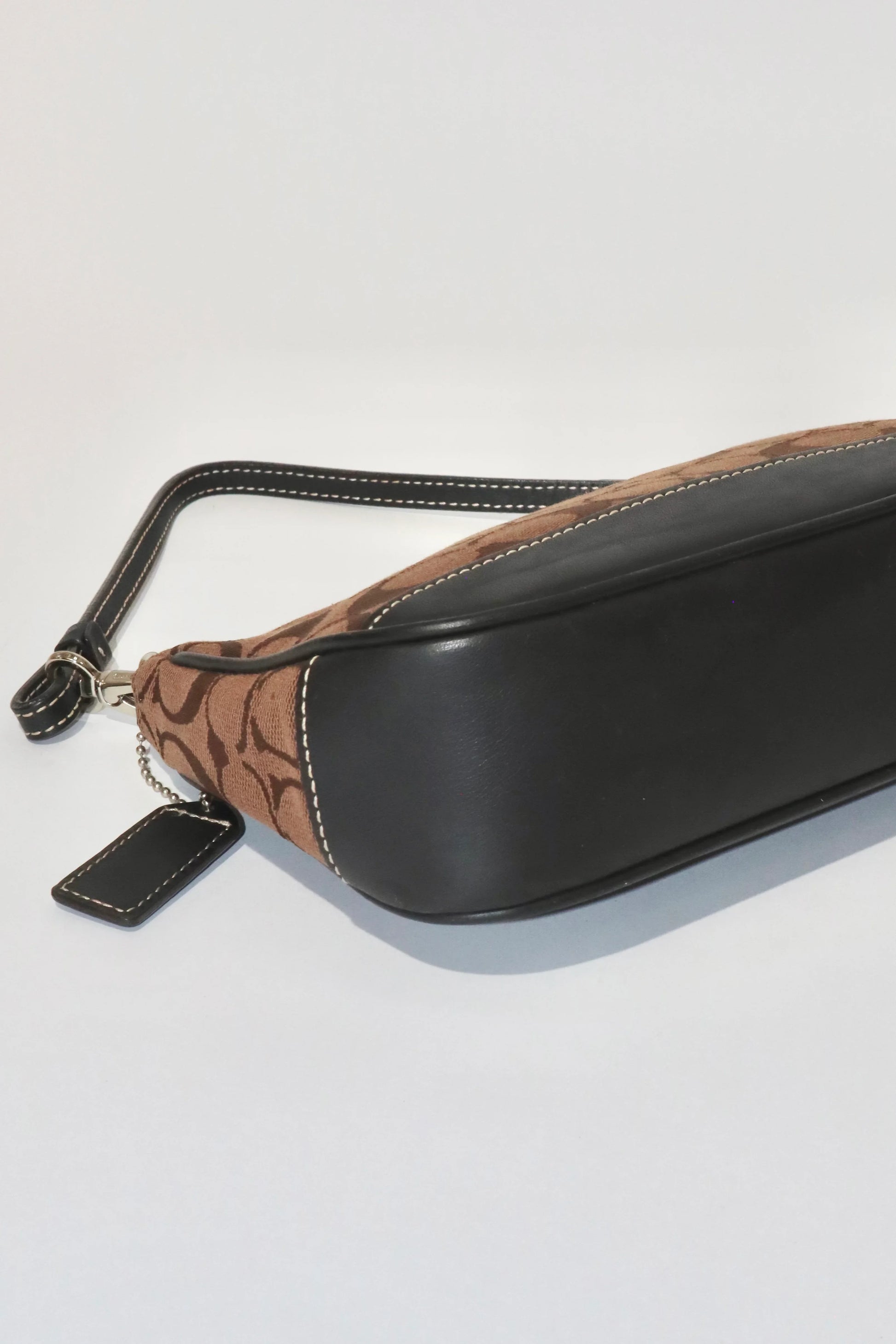 Coach Vintage 2001 Mini Pouch in Chocolate Brown - Girl Seazon