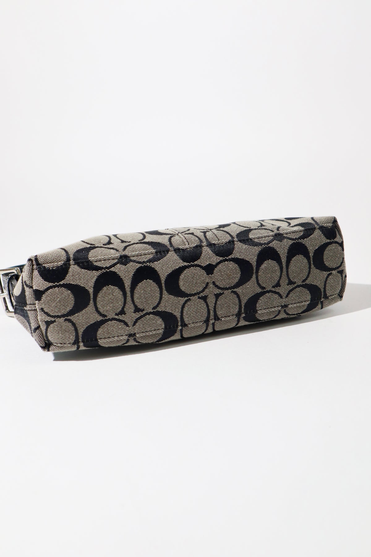 Coach Vintage 2004 Baguette Shoulder Bag in Black/Grey - 6371