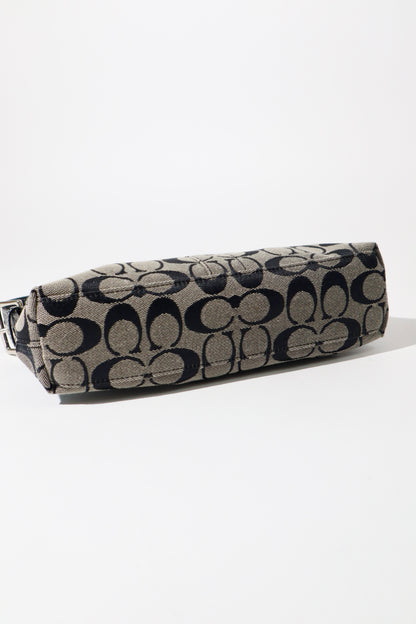 Coach Vintage 2004 Baguette Shoulder Bag in Black/Grey - 6371