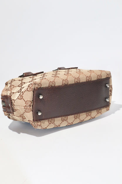 Gucci Vintage GG Canvas Mini Boston Bag - Girl Seazon
