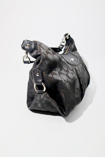 Coach Ashley Signature Convertible Hobo Bag (F19766)