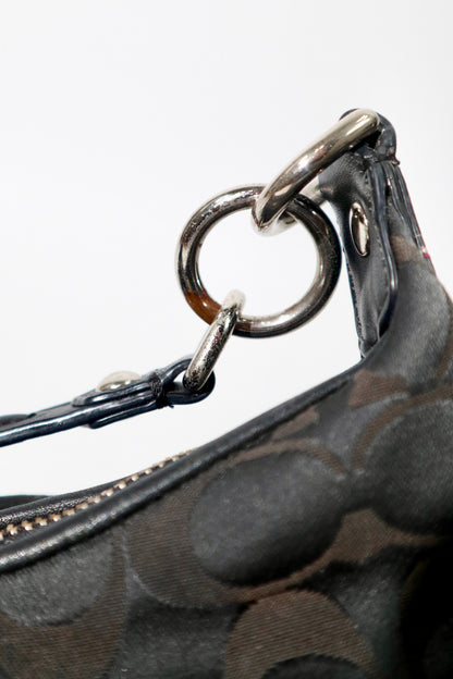 Coach Ashley Signature Convertible Hobo Bag (F19766)