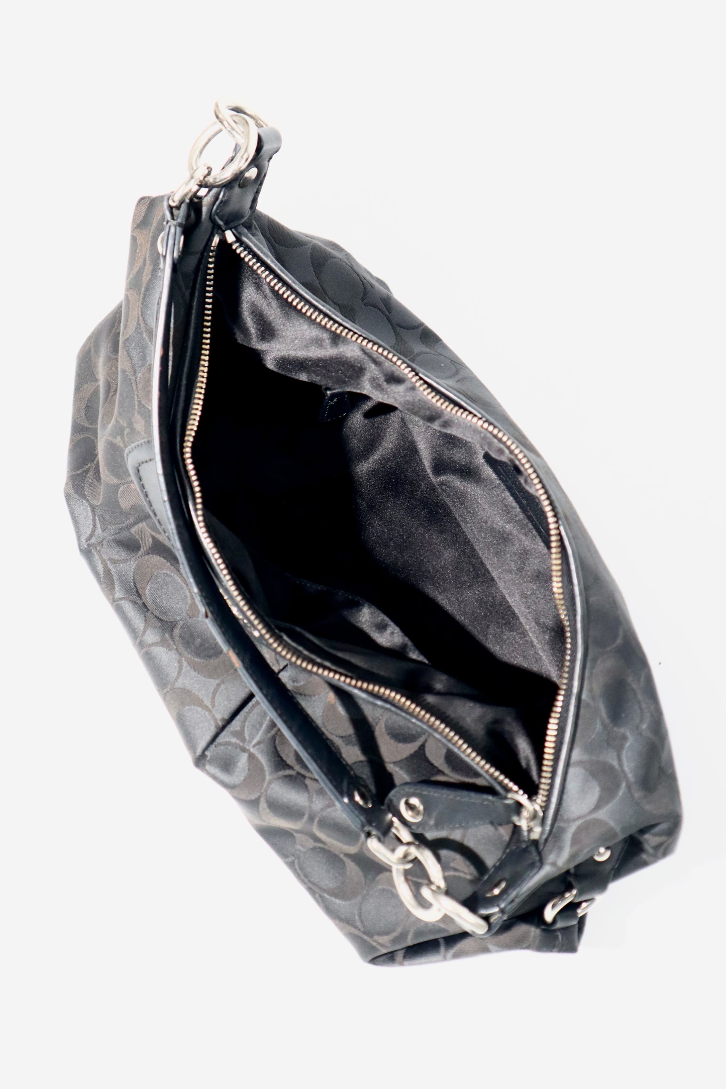 Coach Ashley Signature Convertible Hobo Bag (F19766)