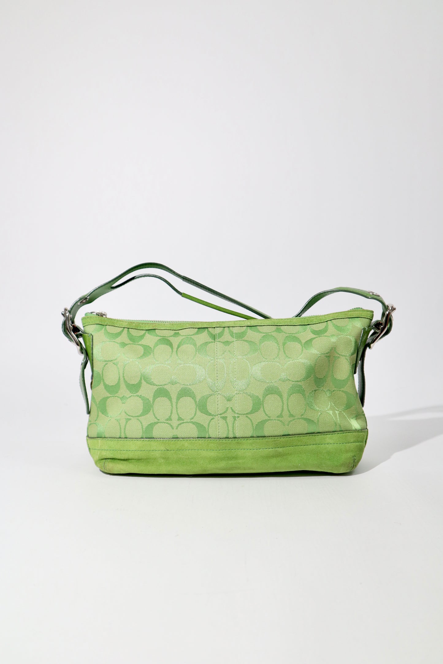 Coach Y2K East West Demi Shoulder Bag in Green