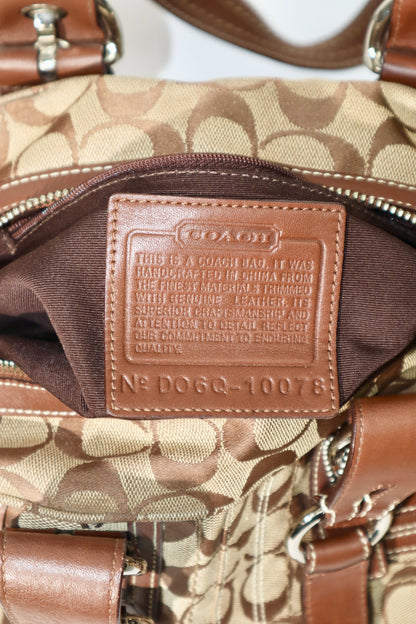 Coach Vintage 2006 Duffle Shoulder Bag in Brown