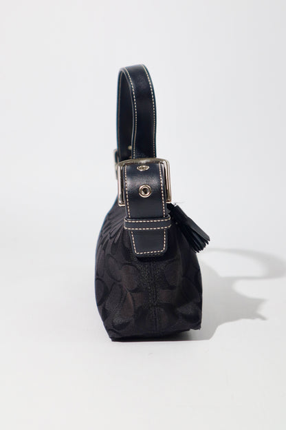 Coach Vintage 2004 Baguette Shoulder Bag in Black