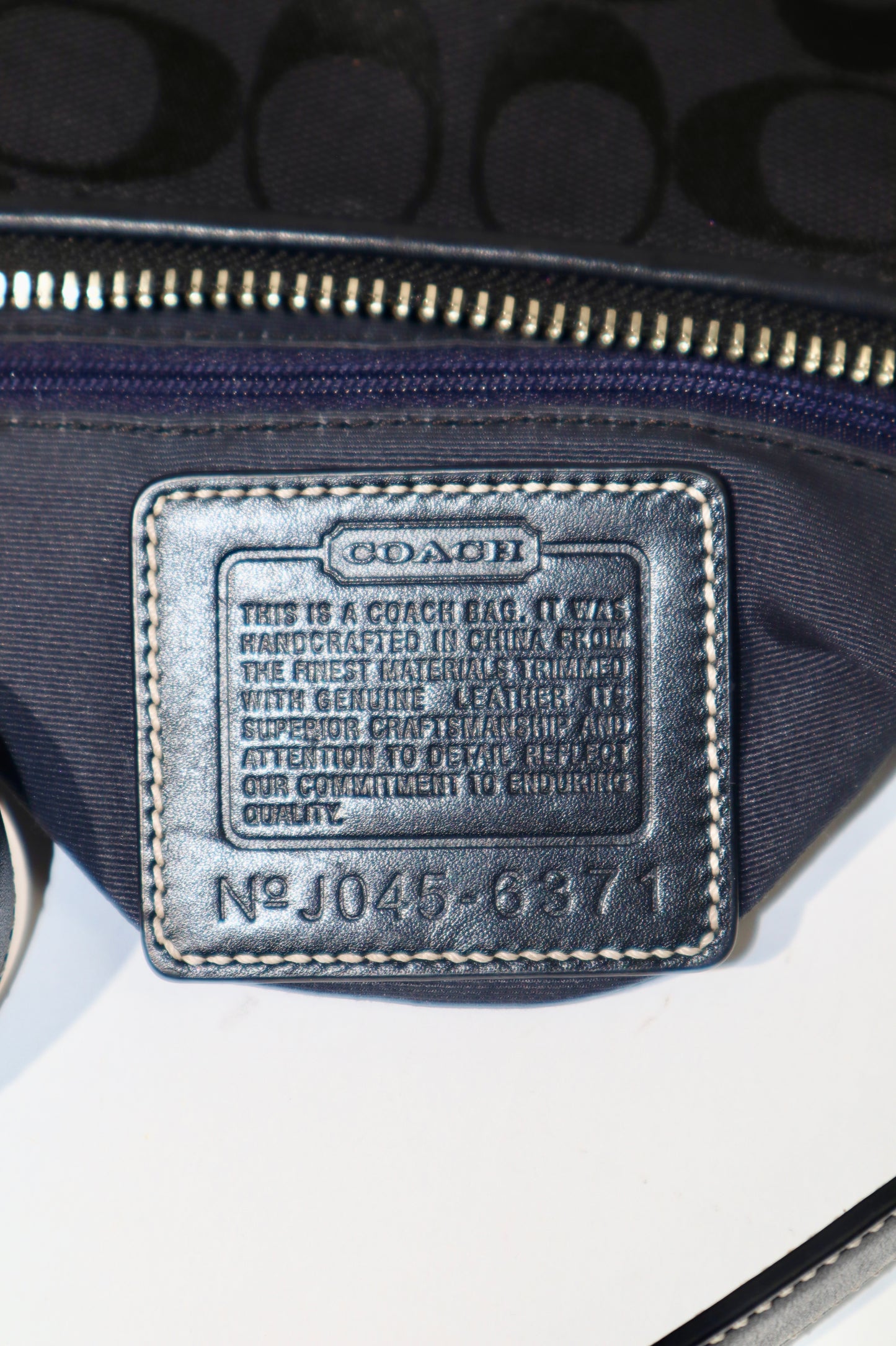 Coach Vintage 2004 Baguette Shoulder Bag in Black