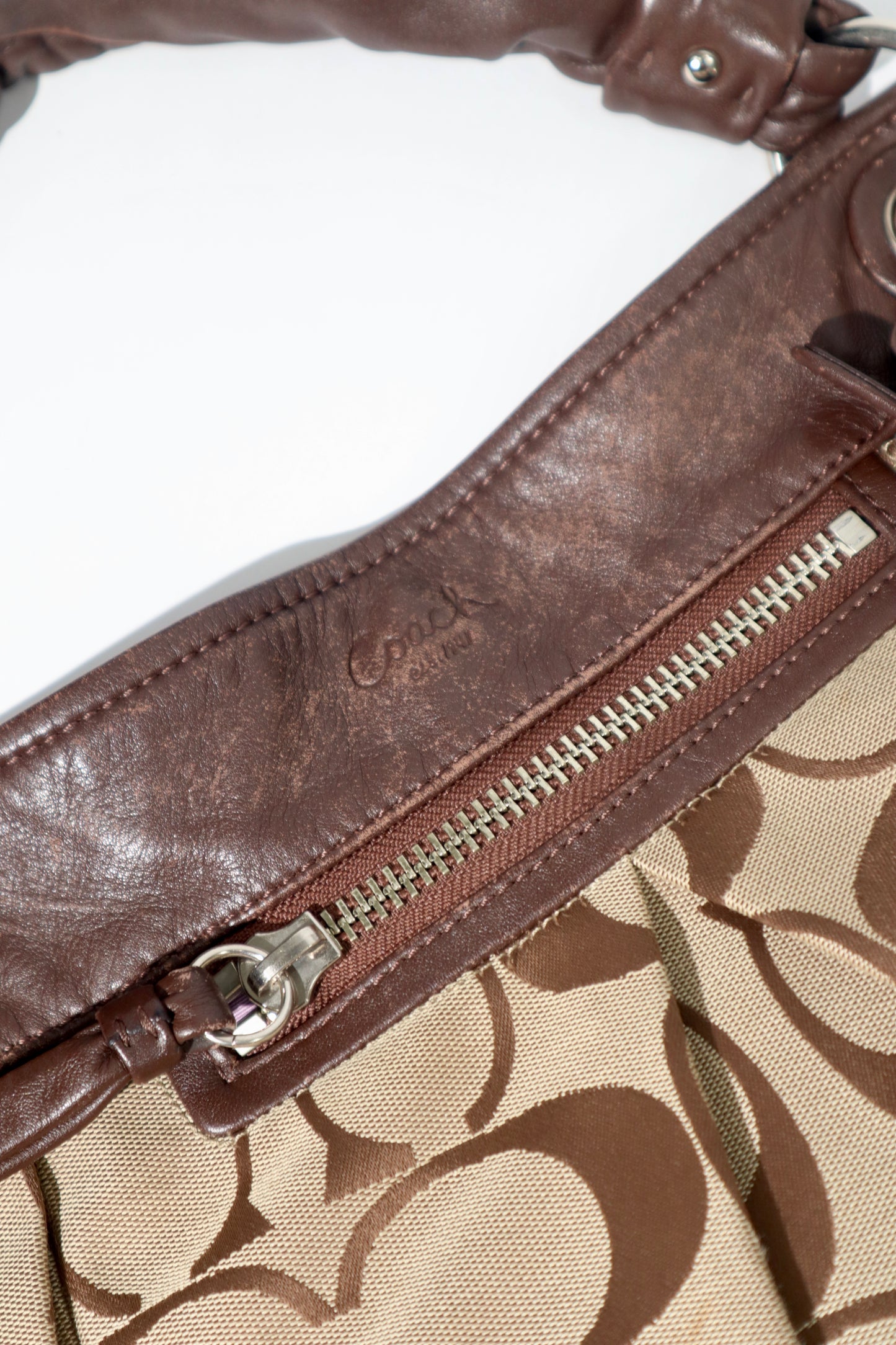Coach 2-Way Tote Bag in Brown