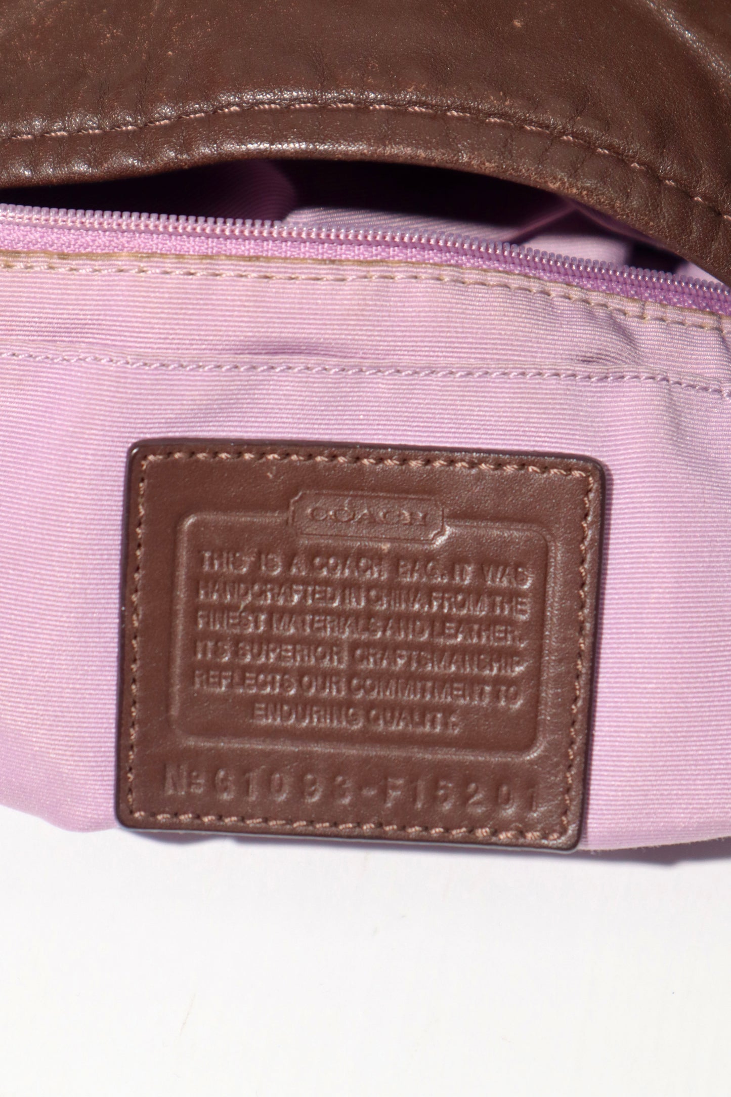 Coach 2-Way Tote Bag in Brown