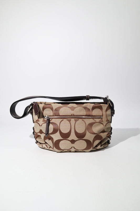 Coach Signature Canvas Crossbody Bag in Brown - F15068