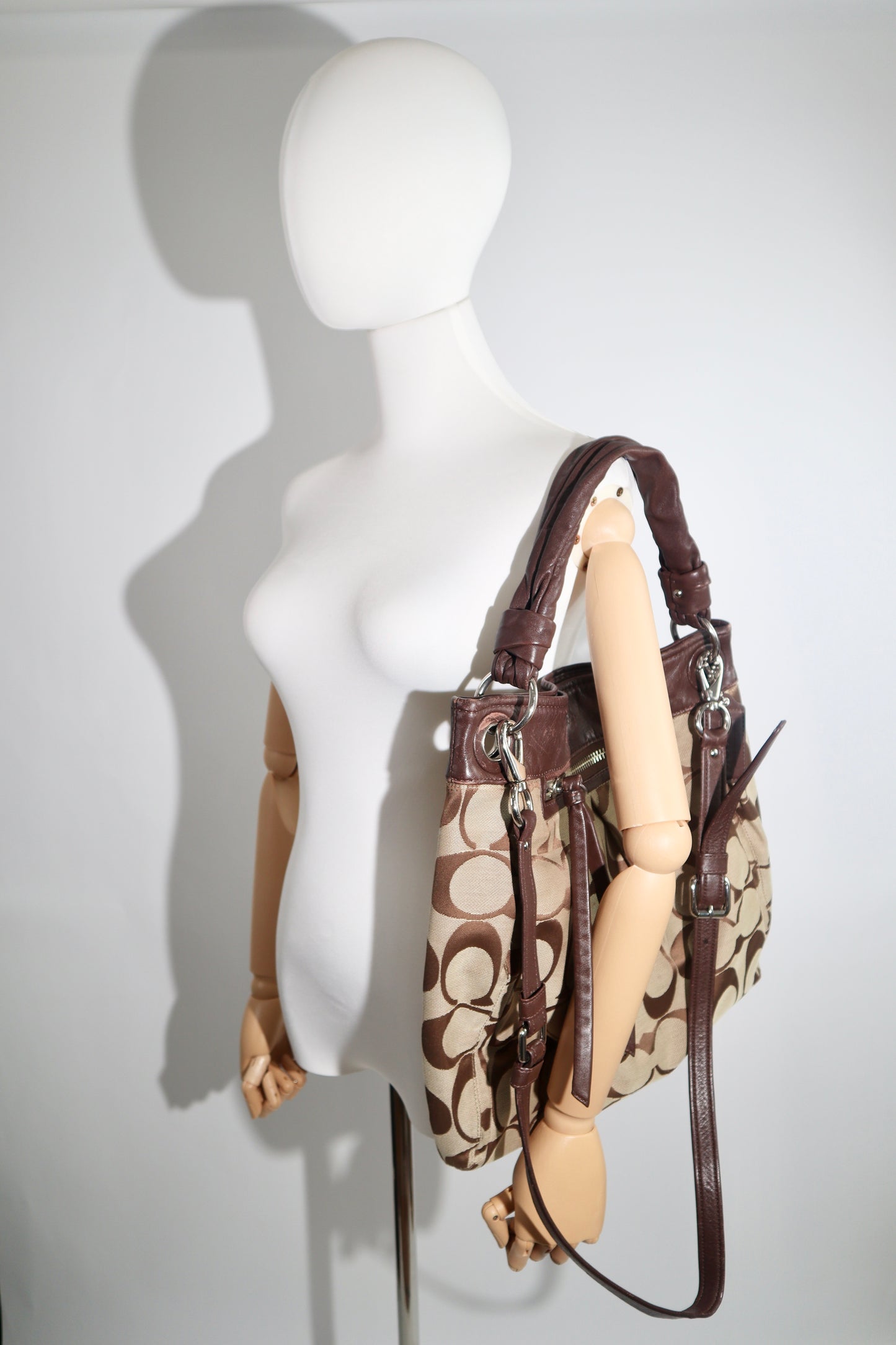 Coach 2-Way Tote Bag in Brown
