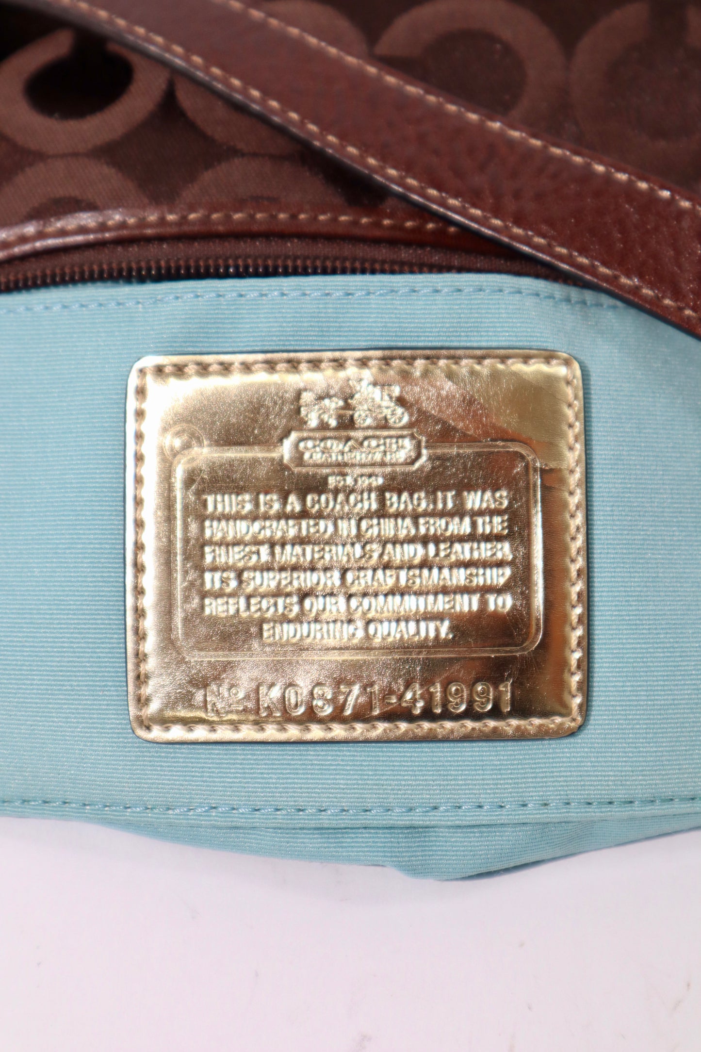 Coach Madison Mini Brown Shoulder Bag
