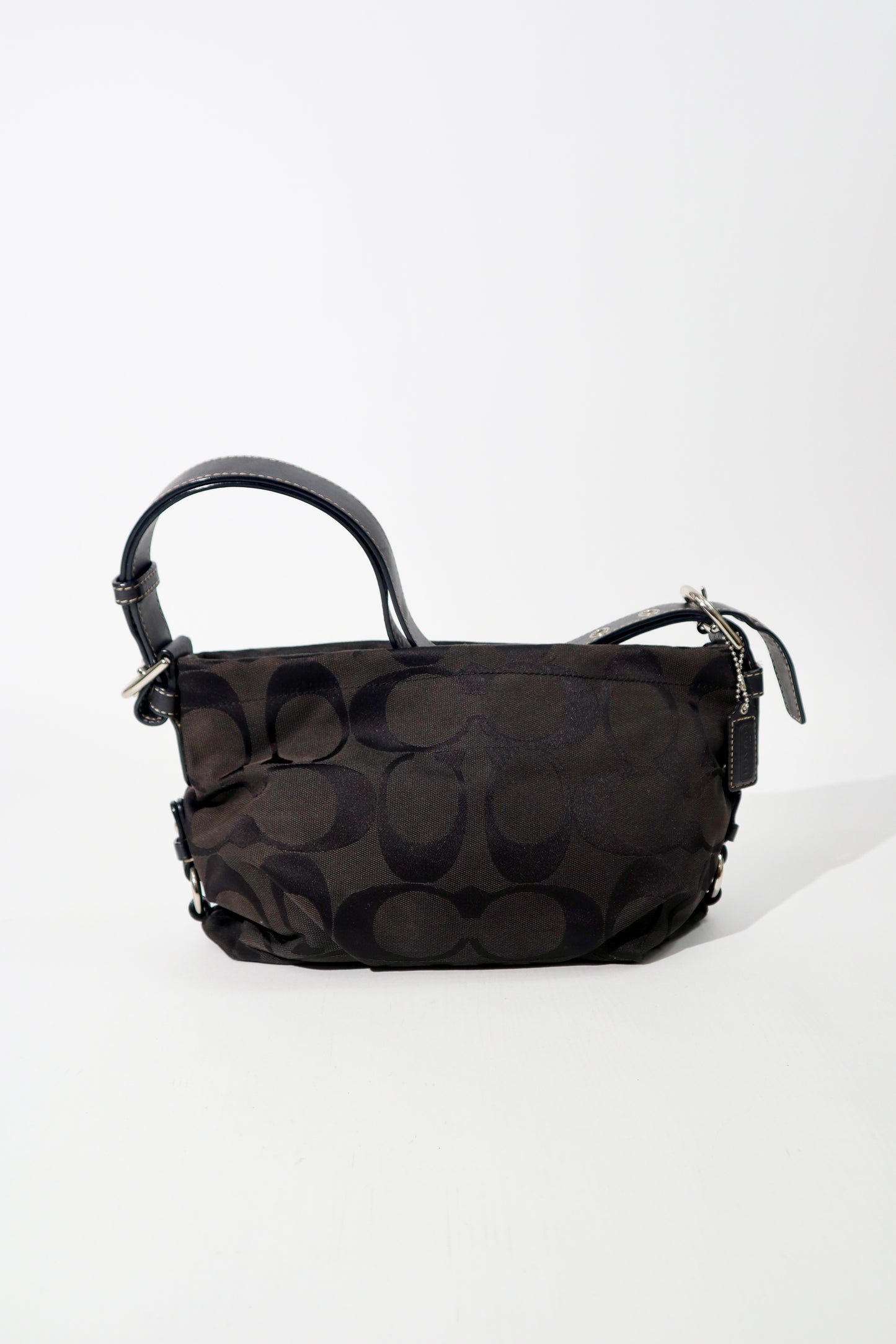 Coach Signature Canvas Crossbody Bag in Black
