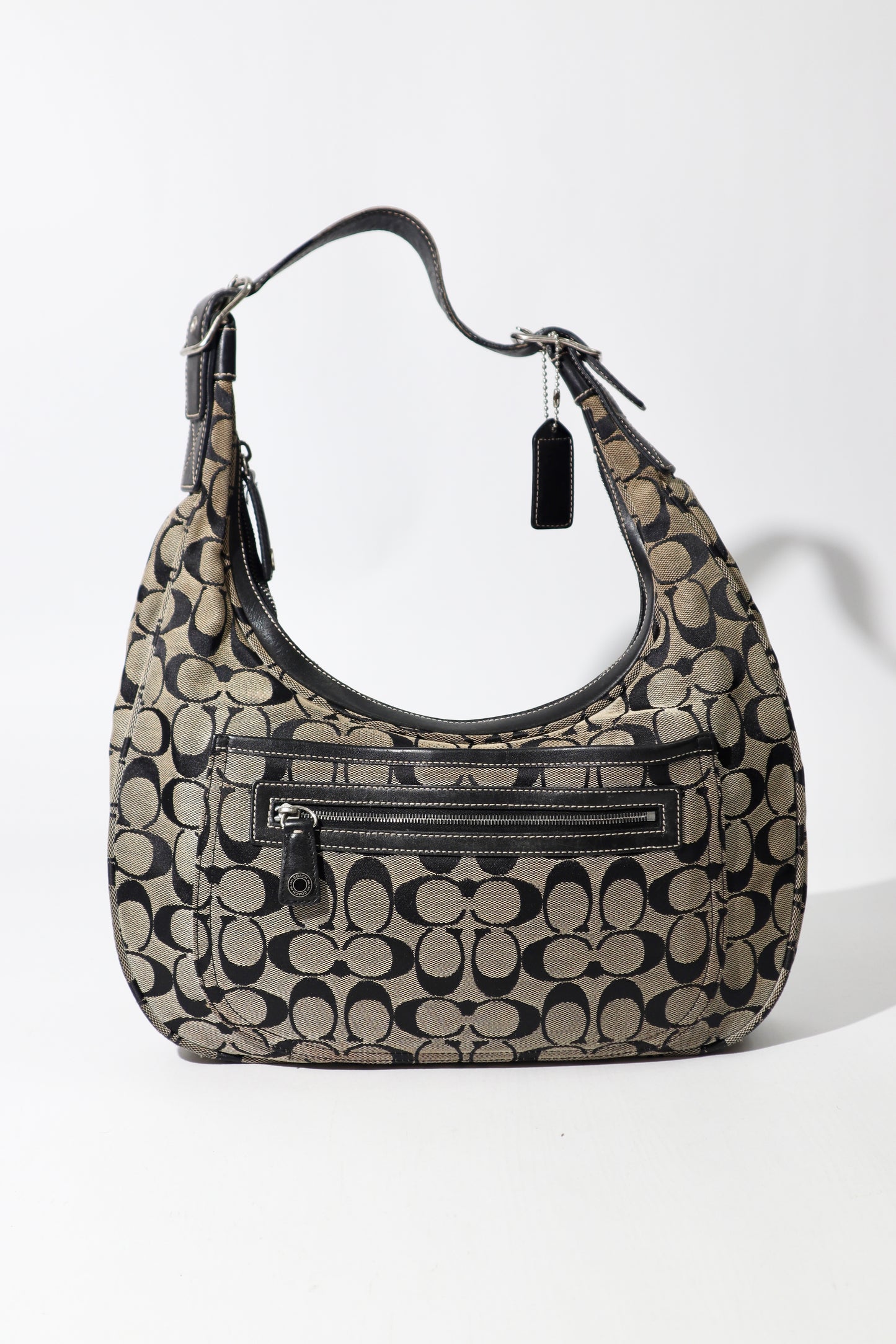 Vintage Coach Monogram Hobo Bag (style 6070)