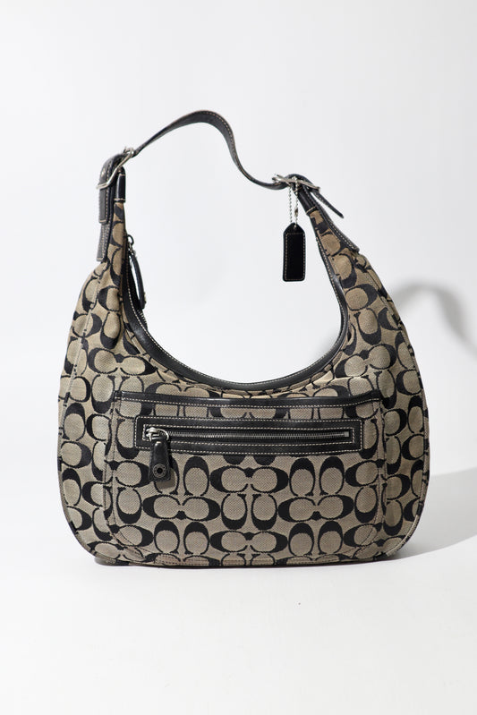 Vintage Coach Monogram Hobo Bag (style 6070)