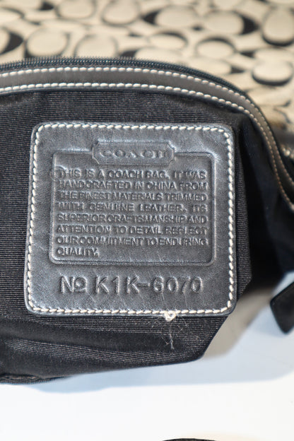 Vintage Coach Monogram Hobo Bag (style 6070)