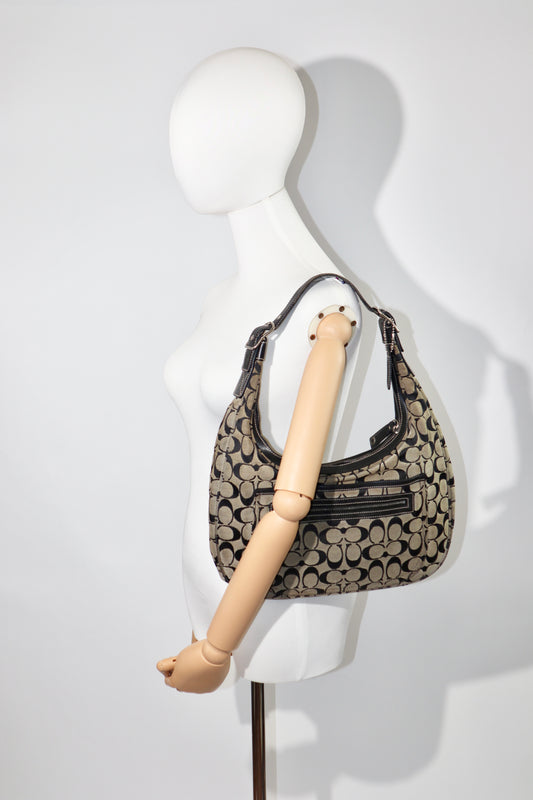Vintage Coach Monogram Hobo Bag (style 6070)