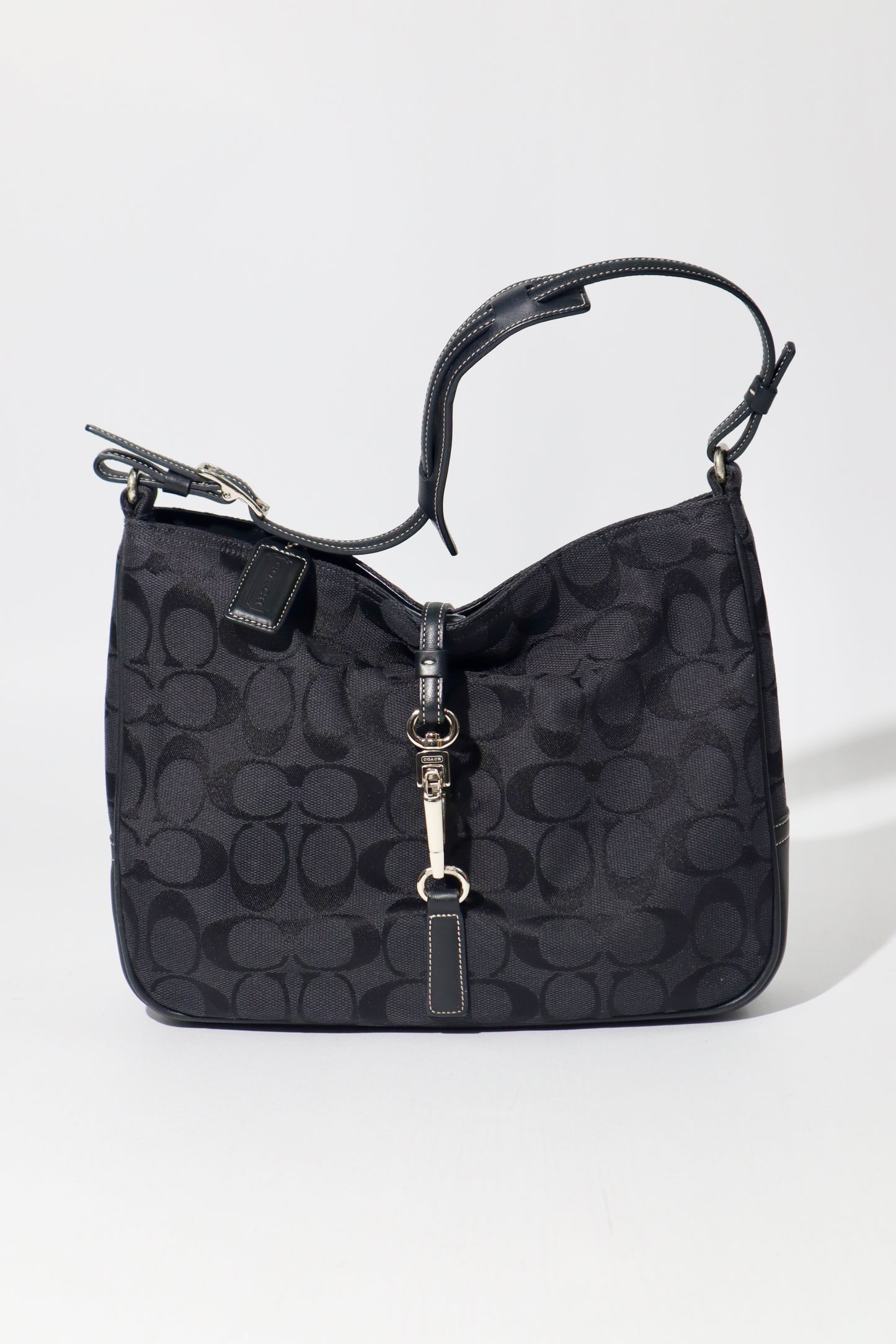 Vintage Coach Hampton Clip Shoulder Bag (6091)