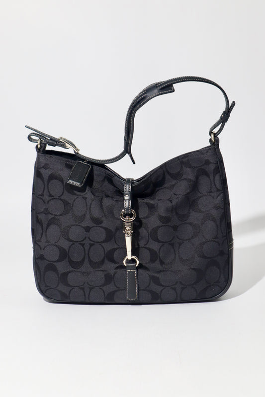 Vintage Coach Hampton Clip Shoulder Bag (6091)