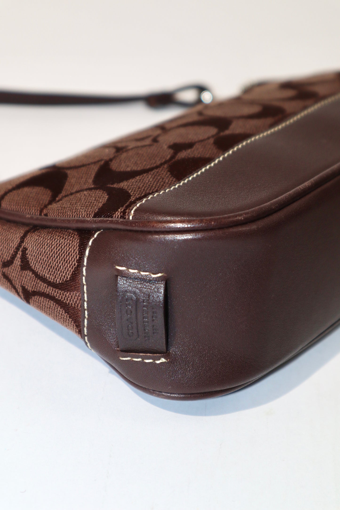 Coach 2005 Vintage Chocolate Brown Nolita Pouch - 6094