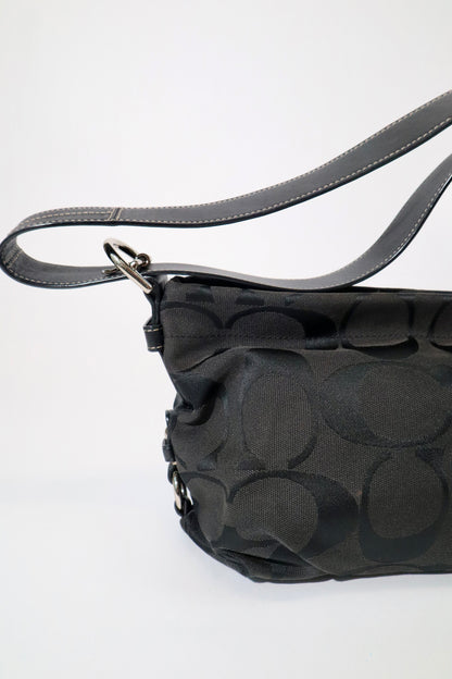 Coach Signature Canvas Crossbody Bag in Black