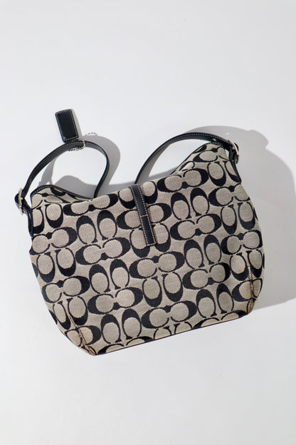 Vintage Coach Signature Hamptons Hobo Shoulder Bag (style 6845)