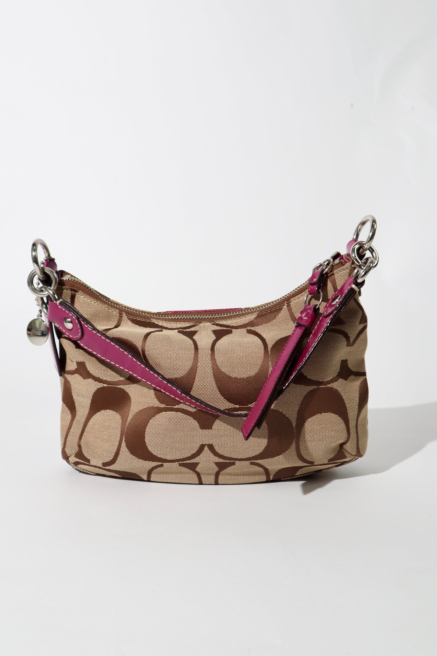 Coach 2 Way Bag in Purple (style F19213)