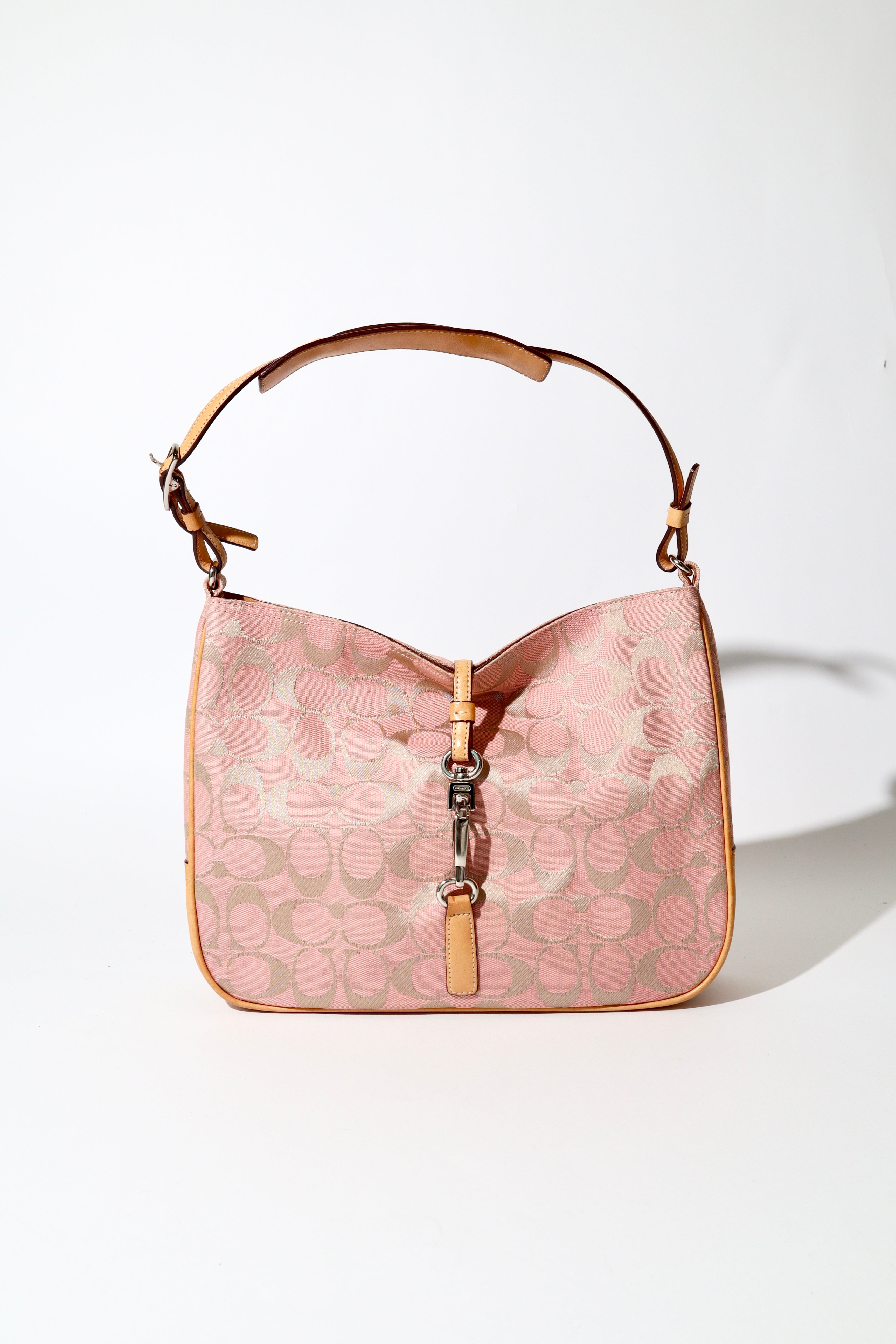 Vintage Coach Shoulder Bag in Chocolate Brown - 12674 (Large