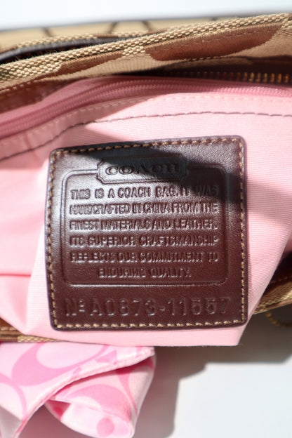Coach Madeline Mini Tote in Brown with Gold-tone Turn-lock - 11557