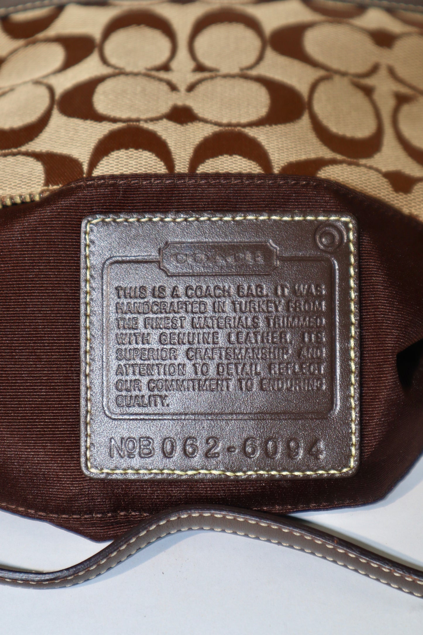Coach 2006 Vintage Nolita Pouch in Brown - 6094