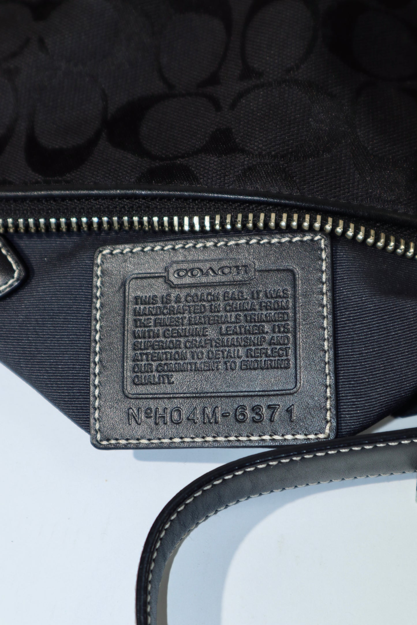 Coach Vintage 2004 Baguette Shoulder Bag in Black - 6371