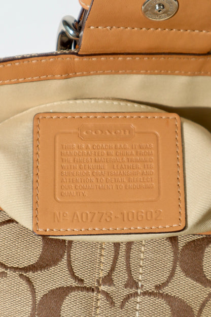 Coach Vintage 2007 Y2K Soho Belt Shoulder Bag in Tan - 100602
