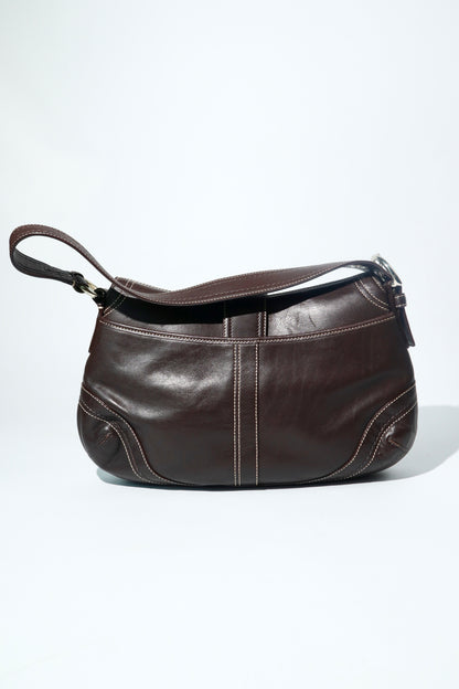 Coach Vintage 2007 Large Soho Shoulder Bag in Chocolate Brown (F10910)