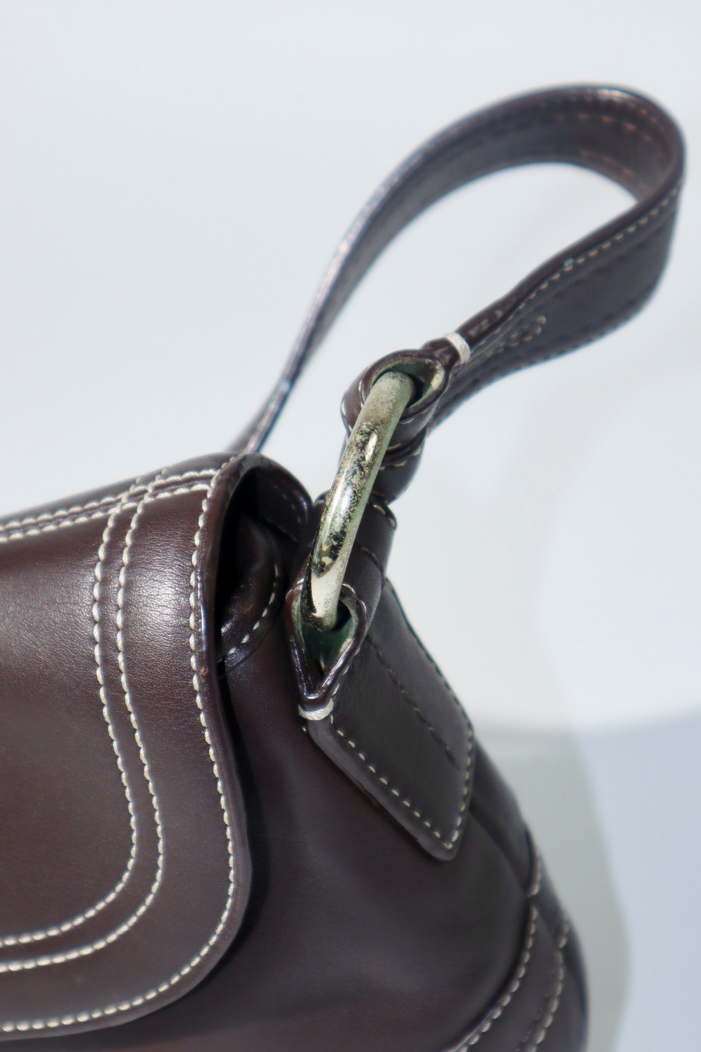 Coach Vintage 2007 Large Soho Shoulder Bag in Chocolate Brown (F10910)