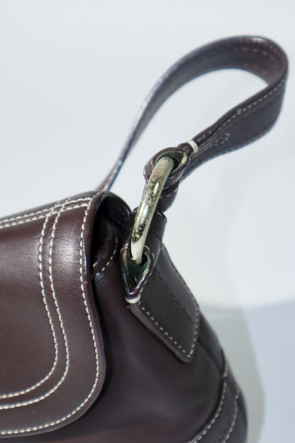 Coach Vintage 2007 Large Soho Shoulder Bag in Chocolate Brown (F10910)