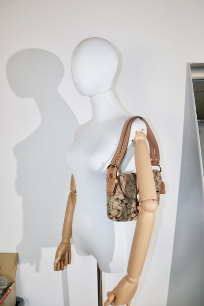 Coach Vintage 2007 Y2K Soho Belt Shoulder Bag in Tan - 100602