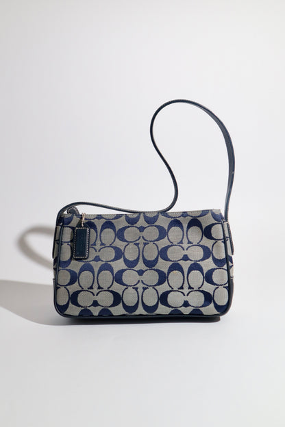 Coach Vintage 2001 Square Pouch in Navy - 6023